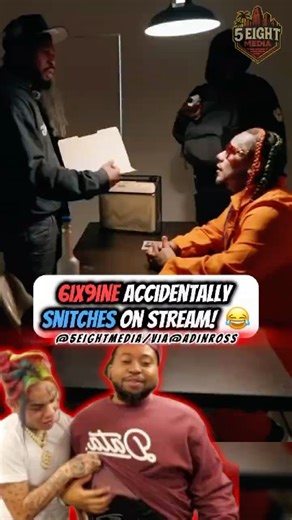 6ix9ine Accidentally Snitches on Stream! 😂
