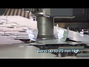 Punch, form, bend and tap on one machine: LVD's Strippit PX