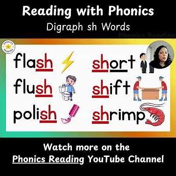 Digraph Sh Words Reading Practice with Phonics | Learn to Read with Phonics
