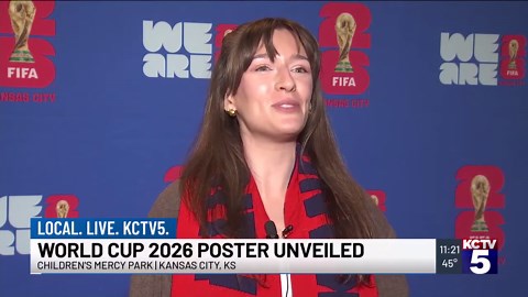 Kansas City unveils World Cup host city poster at Sporting KC Match