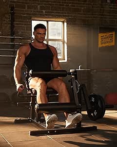 Adjustable Leg Extension and Curl Machine,Lower Body Special Leg Machine, Leg Rotary Extension Equipment, Ideal Home Gym Weight Machine