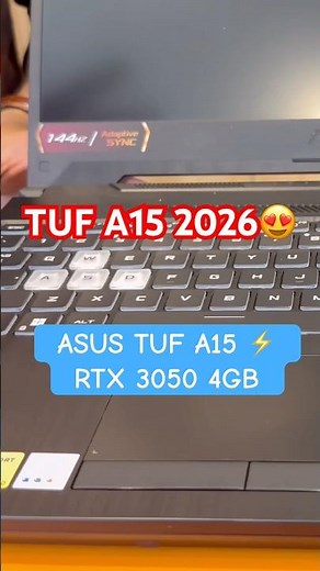 Asus Tuf A15 Unboxing: Ryzen 7-7445HS + RTX 4050 6GB 📦 #asustufgaming
