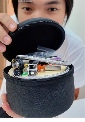 Mini Portable Butane Stove para sa Camping