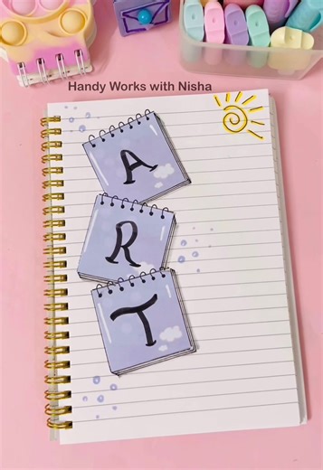 Creative Notebook Design Ideas for School Projects