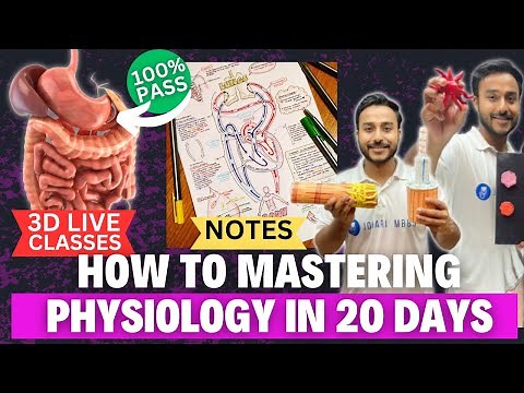 Mastering physiology in 30 days | how to study physiology in mbbs 1st year