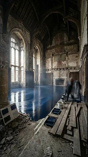 ANCIENT HOME ➜ GOTHIC LUXURY ✨ Ancient Home to Deep Blue Gothic Luxury (Floor Reveal)