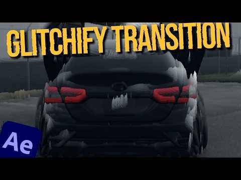 CLEAN Car Glitch Transition Tutorial | After Effects