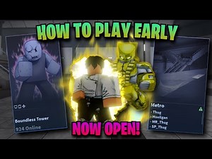 [AUT] How To Play THE UNRELEASED Testing Boundless Tower Gamemode!