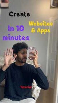 Learn creating websites and apps in 10 minutes (Tamil). #tamil #vibecode