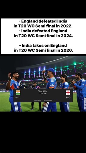 2022 ❌ 2024 ✅ 2026… The Decider? 🔥 #indvseng #t20worldcup #semifinal