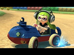 Mario Kart 8 Deluxe - 200cc Banana Cup (Inkling Girl Gameplay)