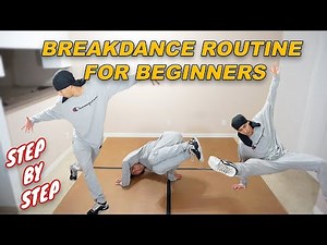 Rutina Facil De Breakdance Para Principiantes | Easy Breakdance Routine For Beginners