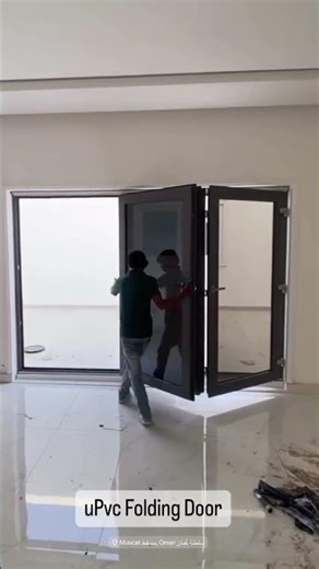 “UPVC Sliding Folding Door installation