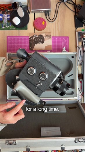 Canon Scoopic 16 📽️✨ the news camera from 1965 that still shoots better than you’d expect - ever tried it before? #canonscoopic #16mm #filmmaking #analogfilm