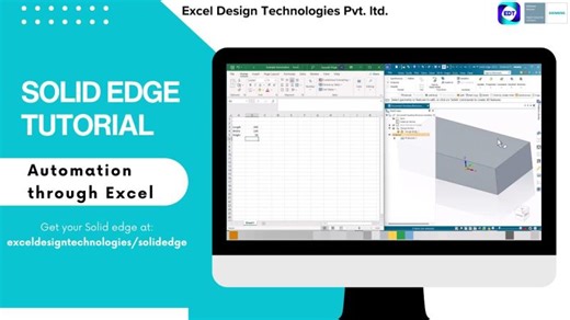 Solid Edge Automates Repetitive Tasks | Excel Design Technologies Pvt. Ltd. posted on the topic | LinkedIn