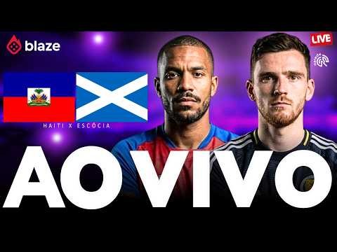 🔴 HAITI X ESCÓCIA AO VIVO | LIVE - REACT DE JOGO AO VIVO DA COPA