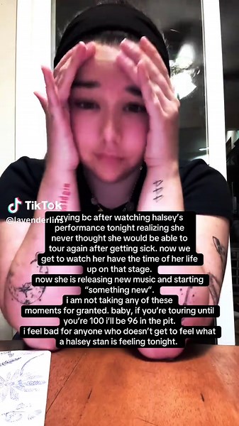 @Halsey i love you i love you i love you. i’m so excited for what’s next. see you in lincoln and highland #halsey #formylasttrick #formylasttricktour #halseyfan #halseyfanpage #thegreatimpersonator #foryoupage #fyp #viraltiktok