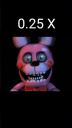 FNaF 5: Sister Location - Bonnet (CN) Jumpscare 0.25x - 2x speed