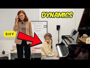 We helped 5 SHY BEGINNER kids play DYNAMICS! (group class)