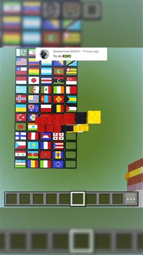 Satisfying Pixel Art In (🇬🇾Logo) #shorts#gaming#minecraft