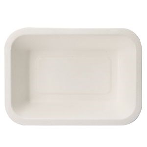 [Hot Item] Biodegradable Disposable Eco-Friendly Food Tray Compostable Meat Sugarcane Bagasse Tableware