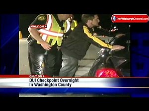 Arrests Made During Washington County DUI Checkpoint