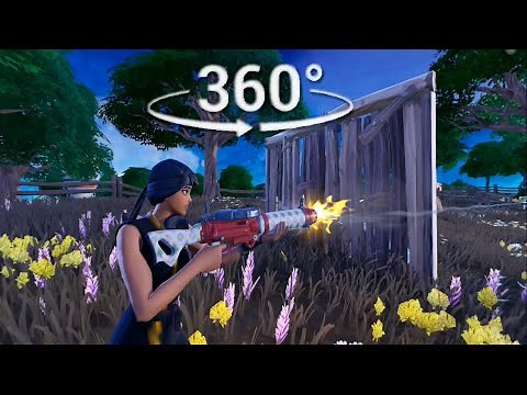360° VR | Fortnite Chapter 4 Season 3 Gameplay in 360 video | RTX 4090 4K Maximum Settings
