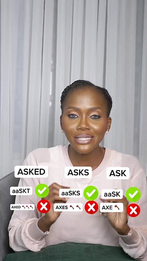 Correct Pronunciation of ASK, ASKS, and ASKED | Learn English Pronunciation Tips