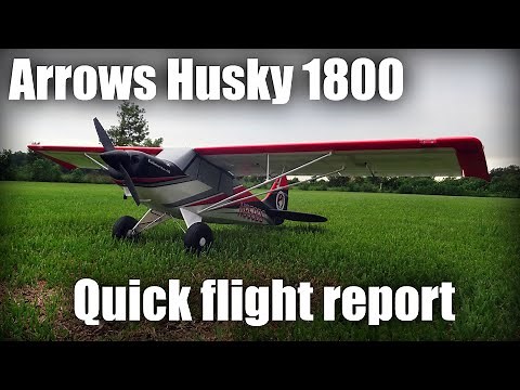 Arrows Husky 1800 - Flight Report