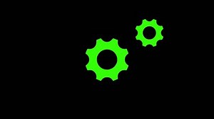 两个设置图标在背景上旋转动画。 库存影片视频（100% 免版税）3853701693 | Shutterstock