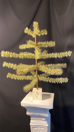 2’ Goose Feather Tree With Mushroom Motif on Base - Etsy