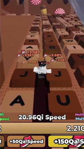 I BEAT LEVEL 15 in +1 Speed Keyboard Escape! 🔥 #roblox #shorts