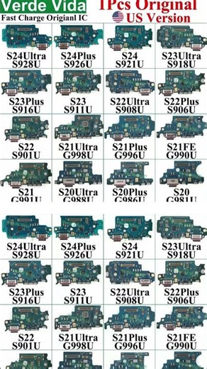Samsung S24 Ultra USB Charging Port Board | Dock Connector Flex Cable (US Version)
