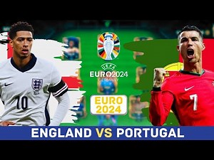 England Vs Portugal | Euro 2024 Final Match Highlights.