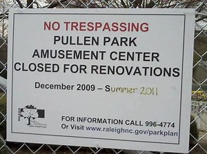 See Pullen Park dismantled