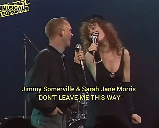187K views · 6.1K reactions | JIMMY SOMERVILLE & SARAH JANE MORRIS  DON'T LEAVE ME THIS WAY "HD" | Bom Gosto Musical Legendado | Facebook