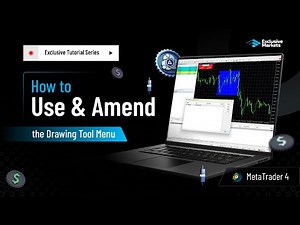 How to Use MT4 Drawing Tool | MetaTrader 4 Chart Drawing Tools | MT4 Tutorial