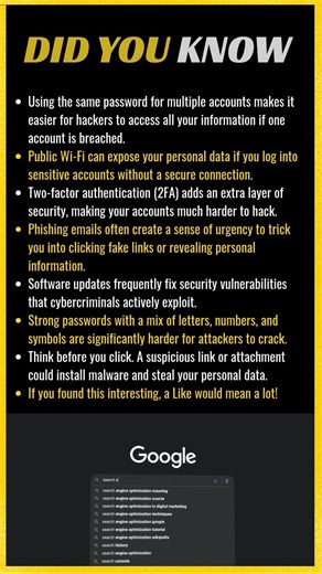 Internet Safety Tips Everyone Should Know! 🔒🌐 | Did You Know? #Shorts