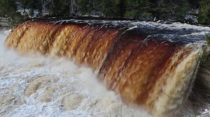 649K views · 19K reactions | The Spring melt is on, and the Tahquamenon River is at peak flow over the Upper Falls. Check out this video footage from yesterday morning. Upper Tahquamenon Falls - Paradise, Michigan - April 19, 2023 Tahquamenon Falls State Park Pure Michigan Photography by Frances Czapski www.photographybyfrancesczapski.com | Whitefish Point Michigan | Facebook