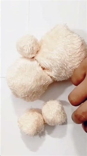 how to make teddy Bear at home with cloth /Best out of waste #shorts
