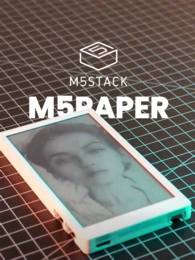 𝗗𝗶𝗴𝗶𝘁𝗮𝗹 𝗽𝗼𝘄𝗲𝗿 𝗺𝗲𝗲𝘁𝘀 𝗮 𝗽𝗮𝗽𝗲𝗿-𝗹𝗶𝗸𝗲 𝗳𝗲𝗲𝗹. 𝗧𝗵𝗶𝘀 𝗶𝘀 𝘁𝗵𝗲 𝗠𝟱𝗣𝗮𝗽𝗲𝗿—𝗮 𝗳𝘂𝗹𝗹𝘆 𝗽𝗿𝗼𝗴𝗿𝗮𝗺𝗺𝗮𝗯𝗹𝗲 𝗘-𝗶𝗻𝗸 𝘁𝗼𝘂𝗰𝗵 𝗰𝗼𝗺𝗽𝘂𝘁𝗲𝗿. #Makerlab#EveryMakersChoice#M5Stack#IoT#STEM