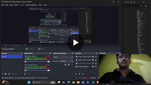 #computervision #python #opengl #gesturecontrol #3dgraphics #mediapipe #innovation #techproject #machinelearning #ar | Chandan Singh