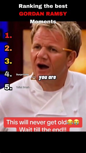 Ranking best Gordan Ramsey Moments! #ranking #funny #top5