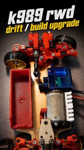 K989/K969/284131 RWD Build Bulkhead Conversion Kit | Easy V1.0 #KuikMix