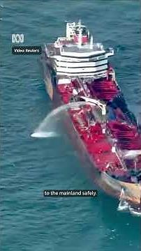 Captain charged after ships collide in UK | ABC NEWS