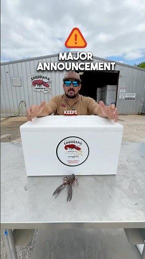 JUMBO CRAWFISH AVAILABLE NOW