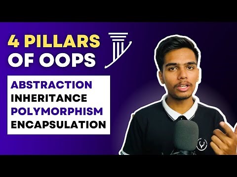 4 Pillars of Object Oriented Programming - Abstraction, Inheritance, Encapsulation and Polymorphism