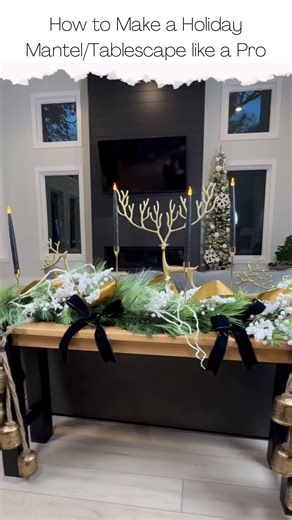 68K views · 10K reactions | Create a Stunning Holiday Mantel or...