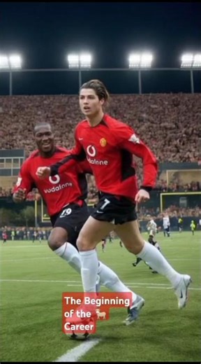 C. Ronaldo First and Last Goal in Man United #cristianoronaldo #manchesterunited #realmadrid