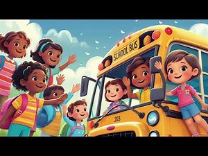 "Kiss Goodbye, School Bus Ride" | Nursery Rhymes & Kids Songs